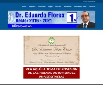 DRfloresup.com(Sitio oficial del Dr) Screenshot