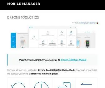 Drfone.it(Gestione dati iPhone e Android) Screenshot