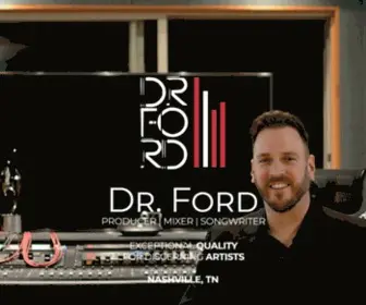 Drford.com(Official Home Page of Award Winning Producer) Screenshot