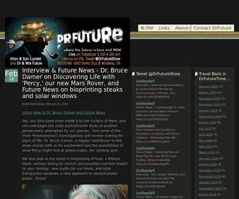 Drfutureshow.com(Dr Future's Blog) Screenshot