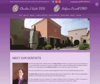 Drgatti.com(Charles J Gatti DDS PC) Screenshot
