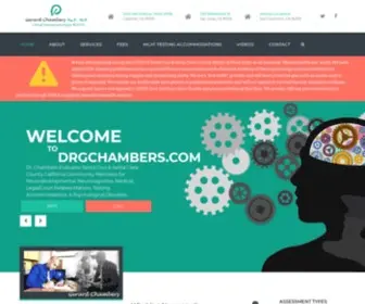 DRGchambers.com(The neuropsychological evaluation process) Screenshot