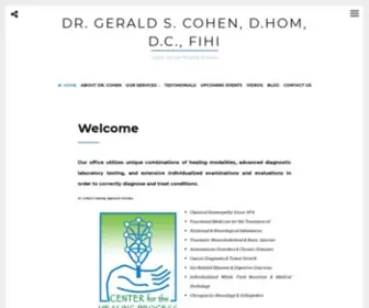 DRgcohen.com(Center for the Healing Process) Screenshot