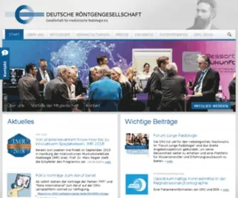 DRG.de(Deutsche Röntgengesellschaft e.V) Screenshot