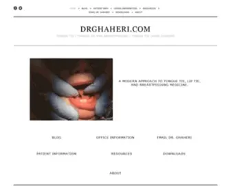 DRghaheri.com(DrGhaheri) Screenshot