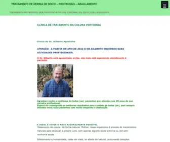 Drgilberto.com(Tratamento da Coluna) Screenshot