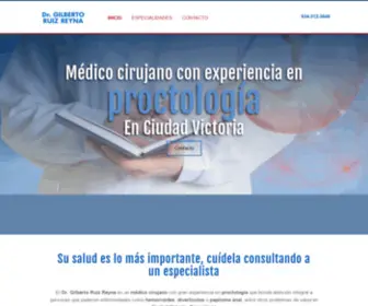 Drgilbertoruiz.com(Médico cirujano) Screenshot