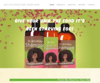 Drgisfood4Yourhair.com(GI'S FOOD FOR YOUR HAIR) Screenshot