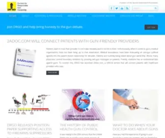 Drgo.us(A Project of the Second Amendment Foundation) Screenshot