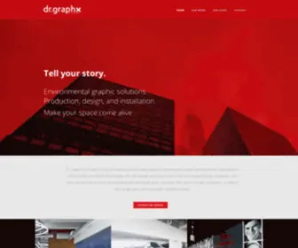 DRgraphx.com(Wall Murals) Screenshot