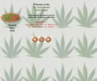 DRgreenthumb.com(Dr Greenthumb Seeds) Screenshot