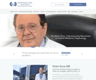 Drgura.com(Kidney Specialist Los Angeles) Screenshot