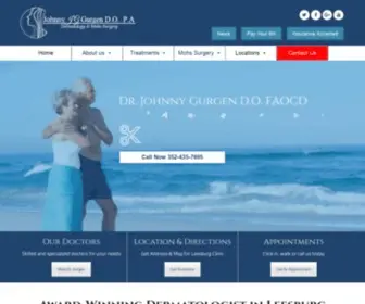 Drgurgen.com(Dermatologist in Leesburg Florida) Screenshot