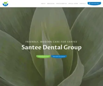 Drhannafamilydental.com(Santee Dentist) Screenshot