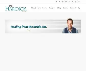 Drhardick.com(Become Healthier & Happier) Screenshot