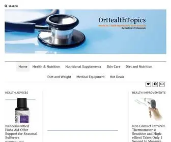 Drhealthtopics.com(Healthcare) Screenshot