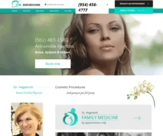 Drhegedosh.com(Botox) Screenshot