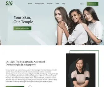 DRHmliewskinclinic.com.sg(Dr. Liew Hui Min) Screenshot