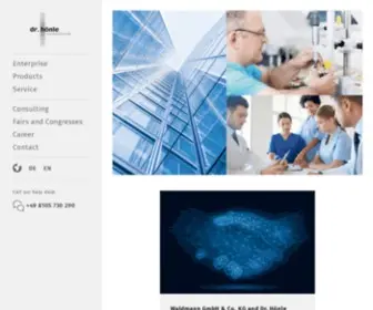 Drhoenle.com(Dr. Hönle Medizintechnik) Screenshot
