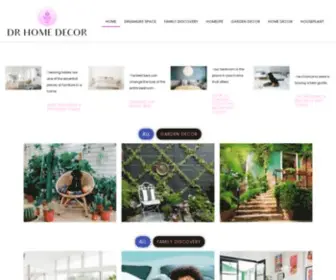 Drhomedecor.com(Home Decor&Dreamlike Space&Family Discovery&Garden Decor) Screenshot