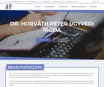 Drhorvathugyved.hu(Dr. Horváth Péter Ügyvéd) Screenshot