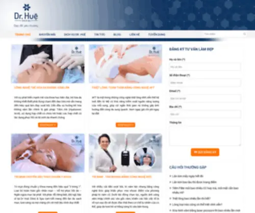 Drhueclinic.vn(Huệ Clinic & Spa) Screenshot