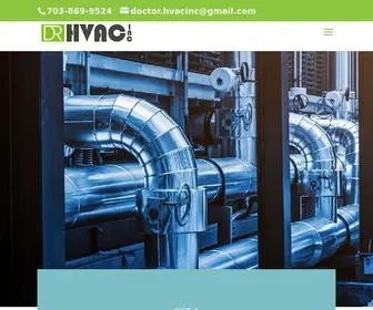 DRhvacinc.com(HVAC Contractors) Screenshot