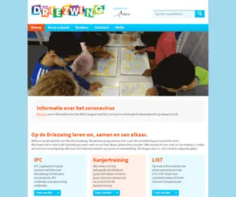 Driezwing.nl(Kbs De Driezwing) Screenshot