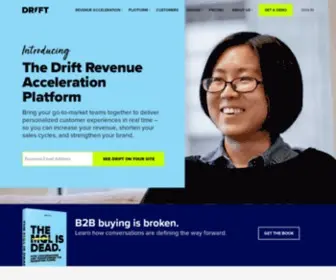Drift.help(The new way businesses buy from businesses) Screenshot