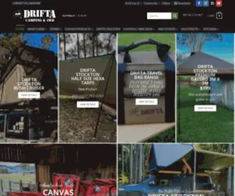 Drifta.com.au(Drifta Camping & 4WD) Screenshot