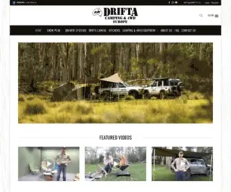 Drifta.eu(Drifta Camping and 4WD Europe) Screenshot
