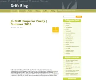 Driftblog.fr(Driftblog) Screenshot