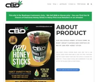 Driftcbdproducts.com(Drift CBD Products) Screenshot