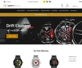 Driftelement.com(Driftelement Rim Watches) Screenshot