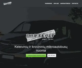 Drifter.lt(Mikroautobusų nuoma Kaune) Screenshot