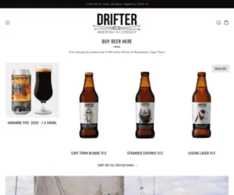 Drifterbrewing.co.za(Drifter Brewing Co) Screenshot