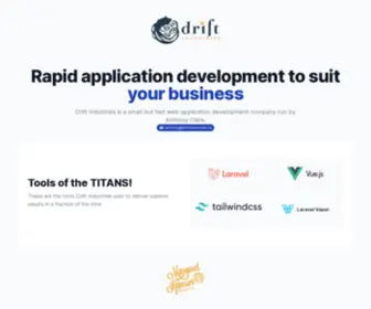 Driftindustries.ca(Drift Industries) Screenshot