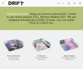 Driftrecords.com(The Drift Record Shop) Screenshot