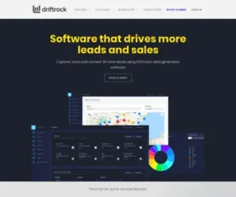 Driftrock.com(Lead Generation Software) Screenshot