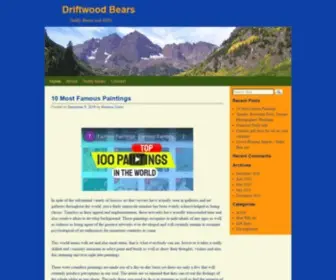 Driftwoodbears.com(Driftwood Bears) Screenshot