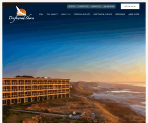 Driftwoodshores.com(Florence Oregon Hotels) Screenshot