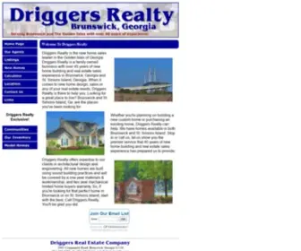 Driggersrealty.com(Driggers Real Estate) Screenshot