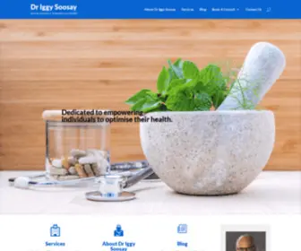 Driggysoosay.com.au(Dr Iggy Soosay) Screenshot