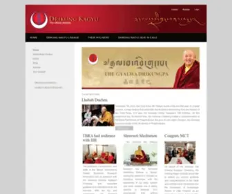 Drikung.org(The Drikung Kagyu Order of Tibetan Buddhism) Screenshot