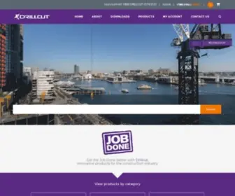 Drillcut.com.au(Job Done) Screenshot