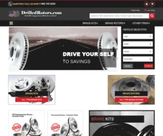 Drilledrotors.com(Drilledrotors Car Brake Rotor Disc) Screenshot