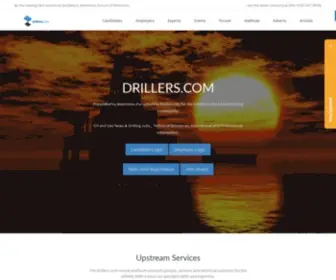 Drillers.com(Homepage) Screenshot