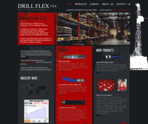 Drillflexusa.com(Drill Flex USA) Screenshot