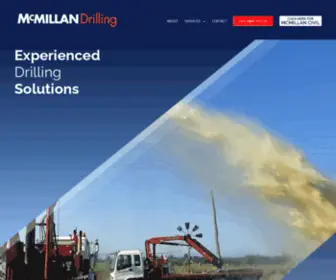 Drilling.co.nz(McMillan Drilling NZ) Screenshot