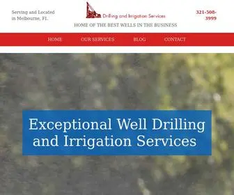 Drillingandirrigationservices.com(Drilling and Irrigation Services) Screenshot